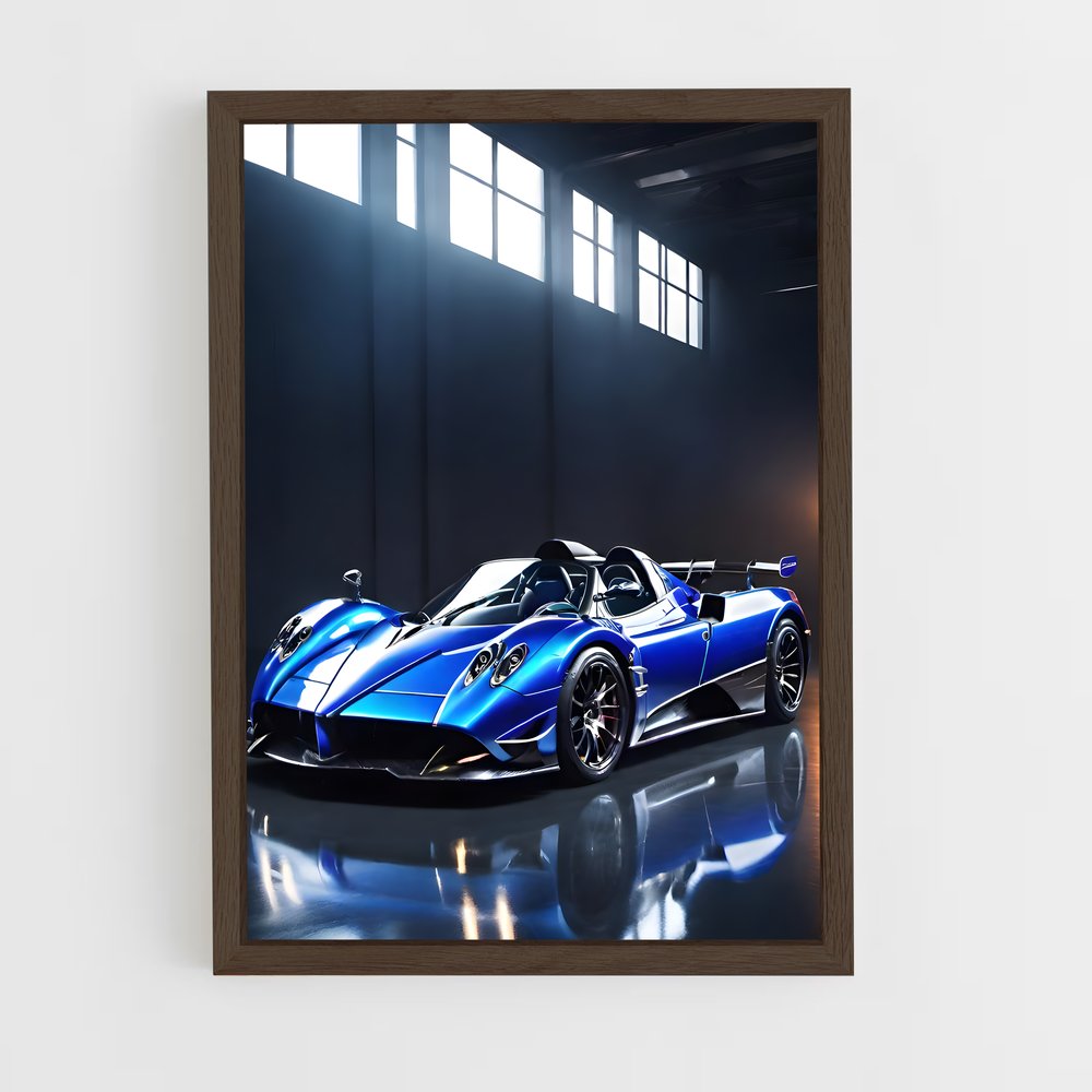 Poster Zonda hp barchetta élégante – affiche Pagani (vue 5)